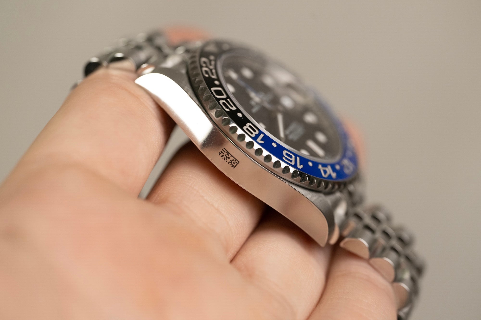 Brand New Rolex Steel GMT Master-II "Bat-Girl" - Stainless Steel Black Dial 40MM - 126710BLNR *2023 FULLY STICKERED*