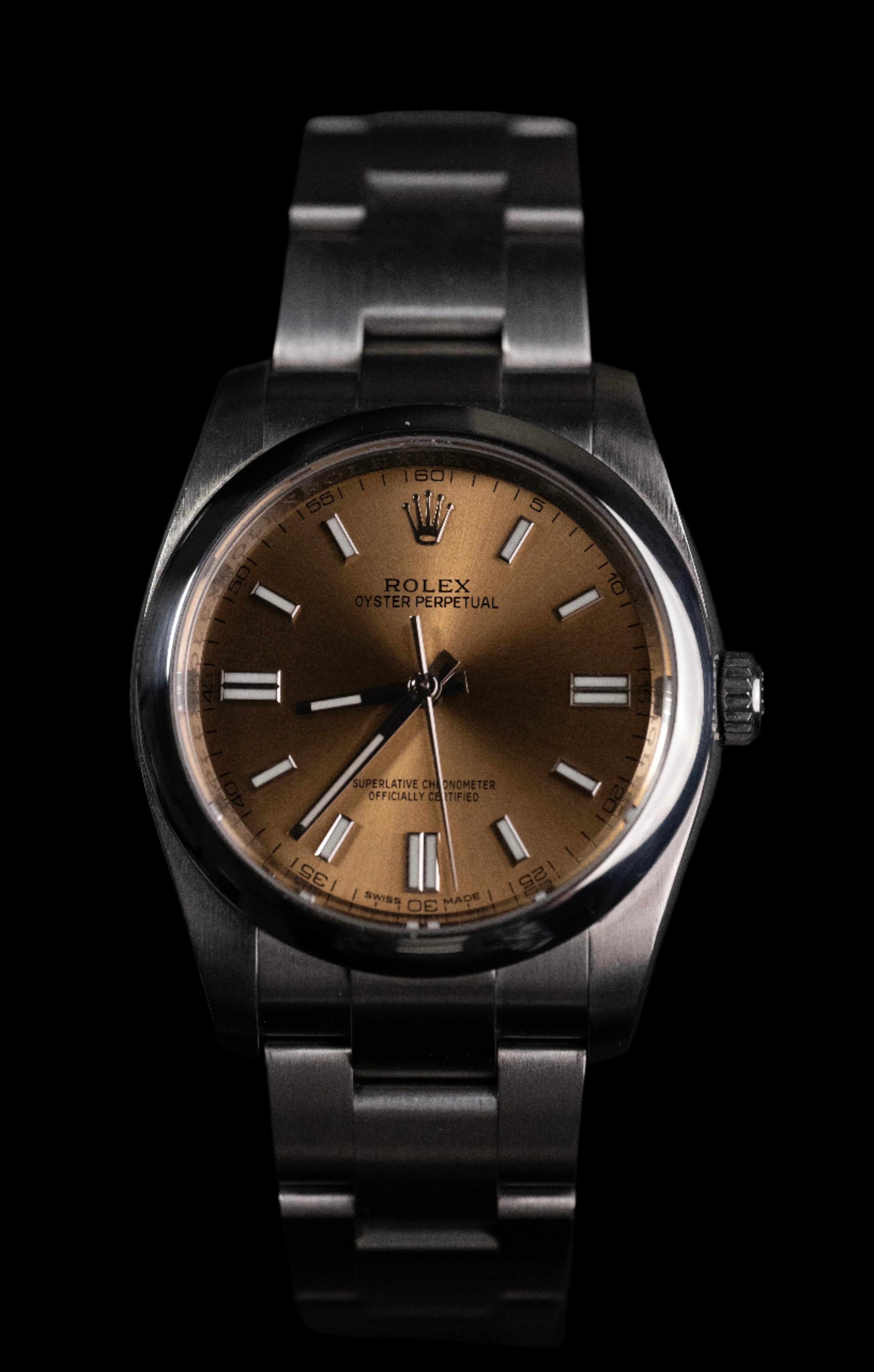 Rolex Oyster Perpetual White Grape